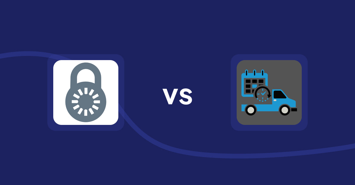 Shopify Product Display Apps: Reveal Lock Manager vs H3 Estimated Delivery