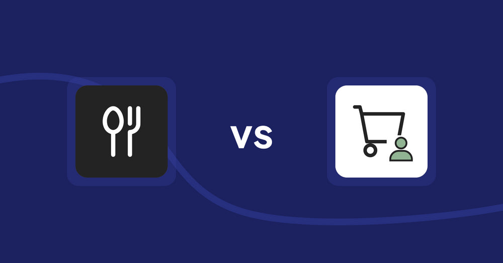 Shopify Product Display Apps: ServeUp ‑ Restaurant Menu vs シンプル会員注文割引｜お手軽ログインセール設定