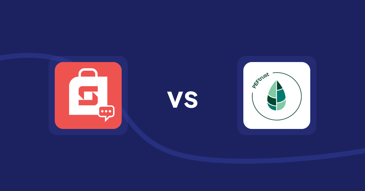 Shopify Product Display Apps: Stackend: Customer Community vs Peftrust