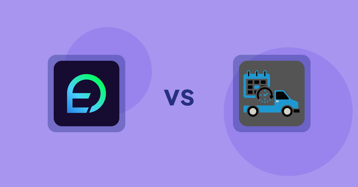 Shopify Product Display Apps: EasyDisplay: Product Showcase vs H3 Estimated Delivery