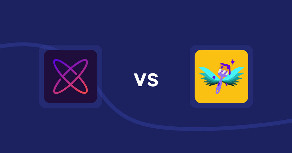 Shopify Product Display Apps: Meteor Mega Menu & Navigation vs. Badgfly ‑ Product Personalizer