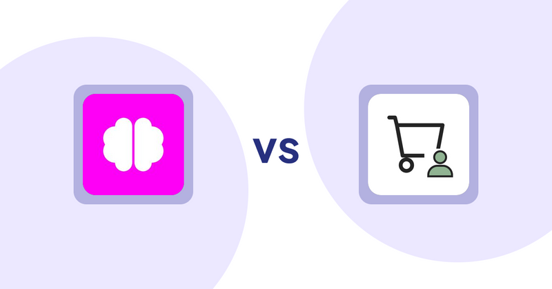 Shopify Product Display Apps: Brainy: AI SEO & Content Boost vs シンプル会員注文割引｜お手軽ログインセール設定