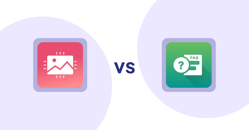 Shopify Product Display Apps: XO Image Styles vs. FAQ Expert: Product FAQ
