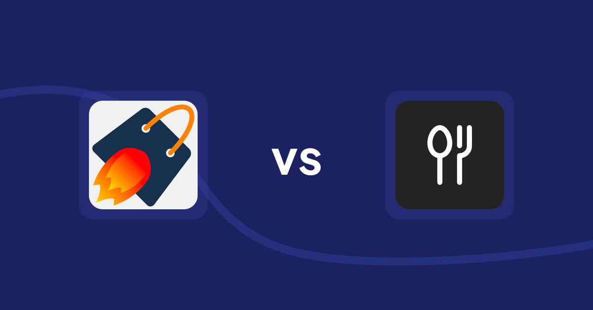 Shopify Product Display Apps: Cross Sell & Upsell Pro vs ServeUp ‑ Restaurant Menu