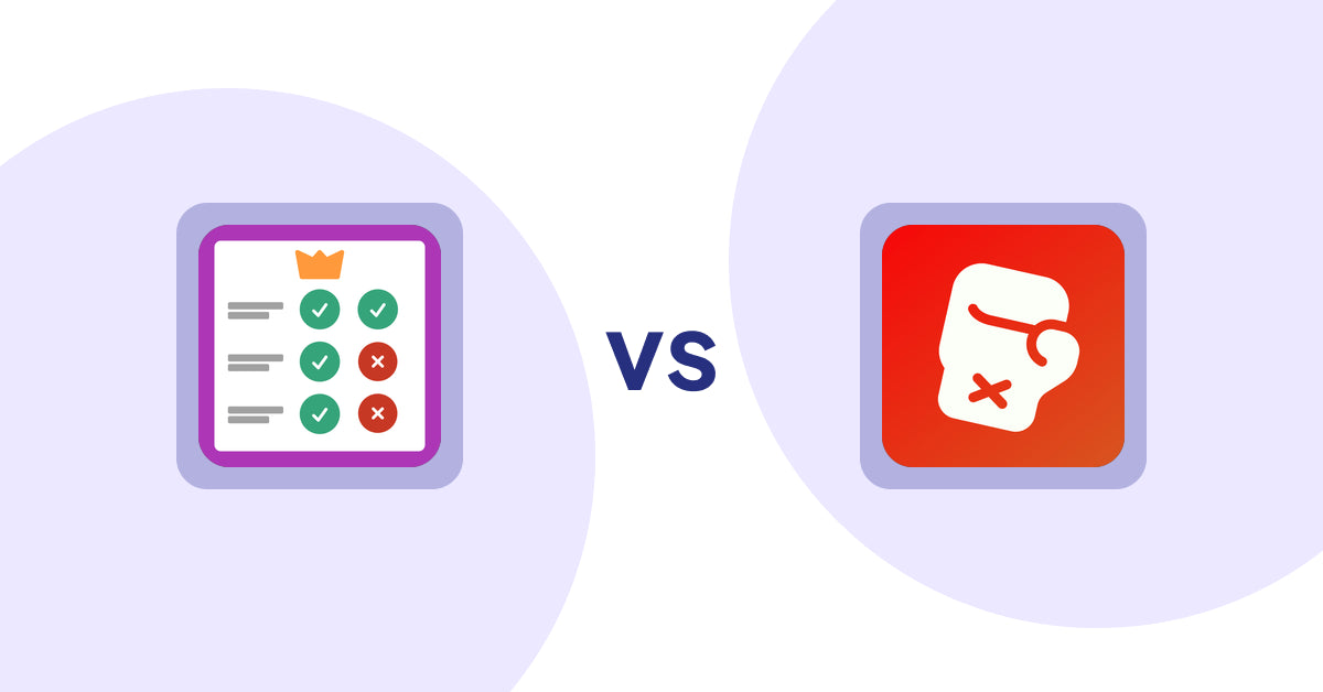 Shopify Product Display Apps: Pretty Comparison Tables vs Knockout ‑ Hide Out Of Stock
