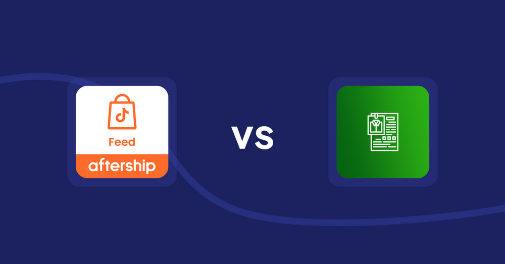 Shopify Product Display Apps: AfterShip Feed for TikTok Shop vs OC Product Size Chart
