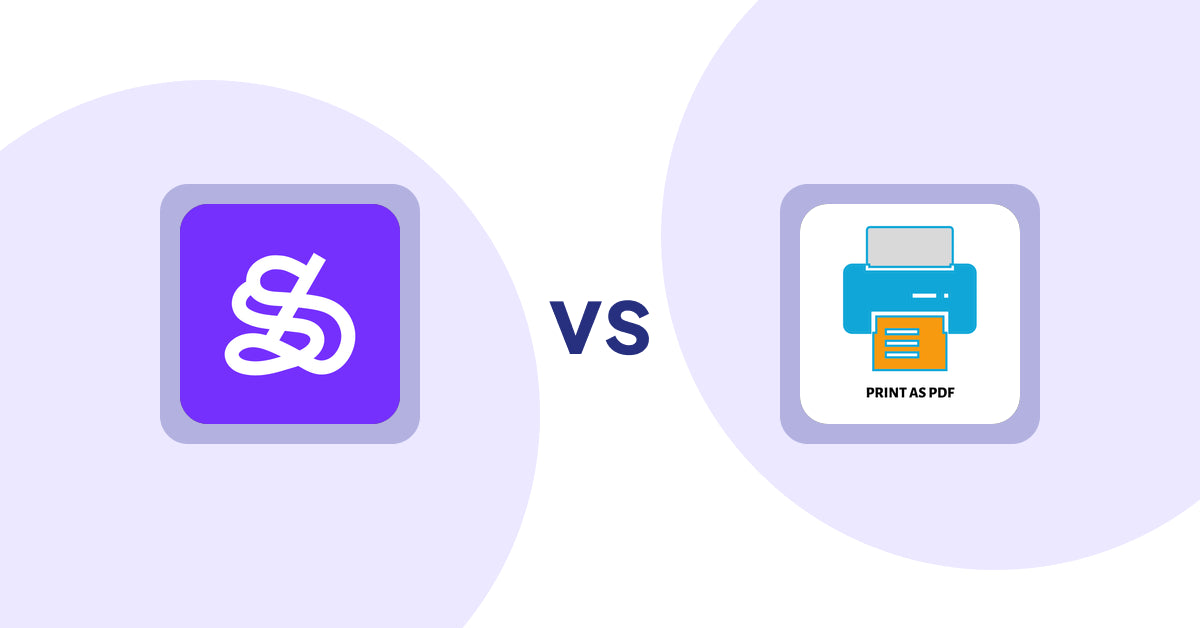 Shopify Product display Apps: WeShop AI: Model&Product Photo vs LitPDP ‑ Print as PDF