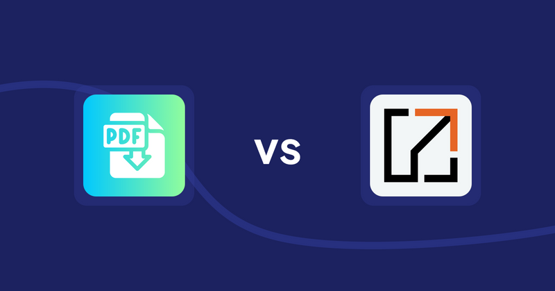 Shopify Product Display Apps: Hukify ‑ PDF Catalog Printer vs OT | Collection Sort & Manage