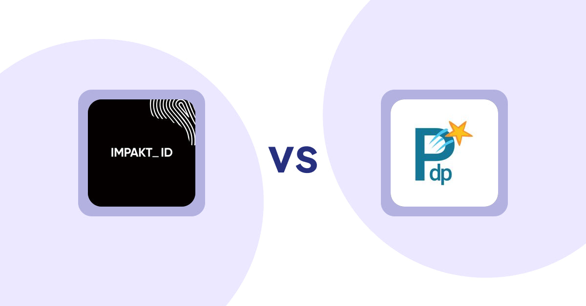 Shopify Product Display Apps: IMPAKT ID: Fashion CO2 Tracker vs. PDP Star