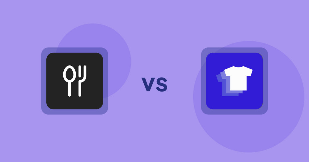 Shopify Product Display Apps: ServeUp ‑ Restaurant Menu vs Xpander