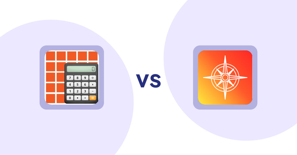 Shopify Product Display Apps: DIY Quantity Calculator vs. Compass Navigation