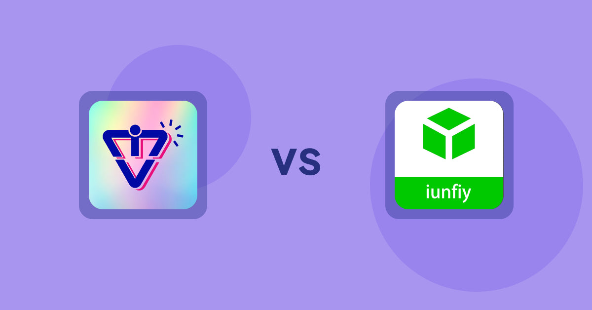 Shopify Product Display Apps: VIM: Variant Image Module vs. iunfiy • Related Products