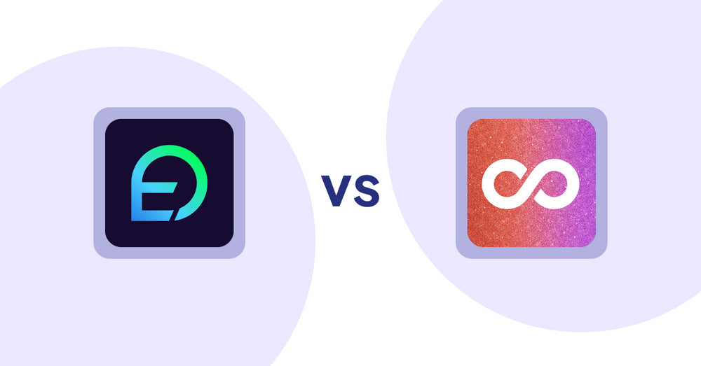 Shopify Product Display Apps: EasyDisplay: Product Showcase vs Infinite Scroll Pro
