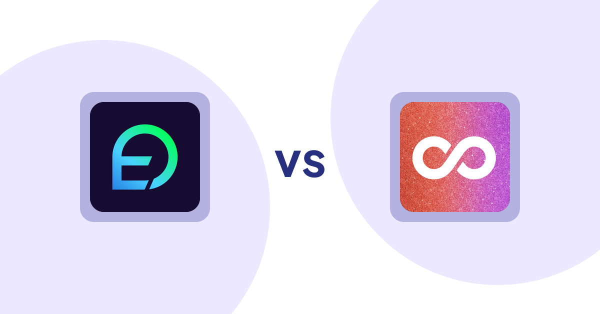 Shopify Product Display Apps: EasyDisplay: Product Showcase vs Infinite Scroll Pro