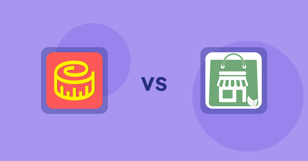 Shopify Product Display Apps: Snake Size Chart & Size Guide vs Greeniemart