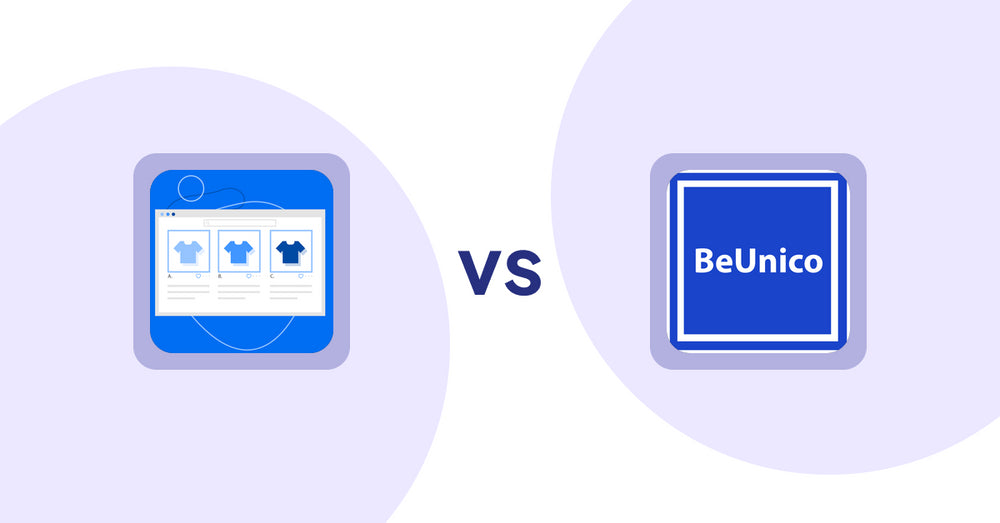 Shopify Product Display Apps: Hura Product Showcase Builder vs BeUnico