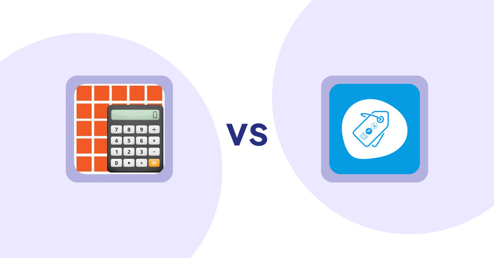 Shopify Product Display Apps: DIY Quantity Calculator vs Extendons Product Tag Images