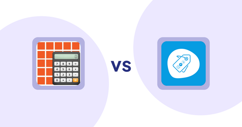 Shopify Product Display Apps: DIY Quantity Calculator vs Extendons Product Tag Images