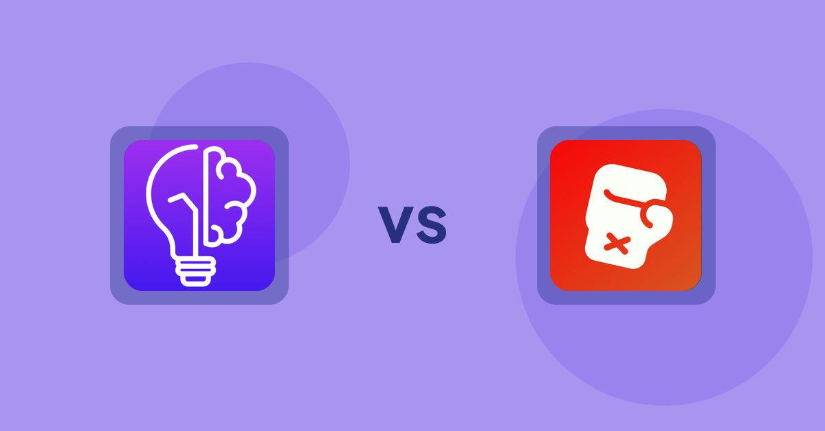 Shopify Product Display Apps: GoWise: AI Product Description vs Knockout ‑ Hide Out Of Stock