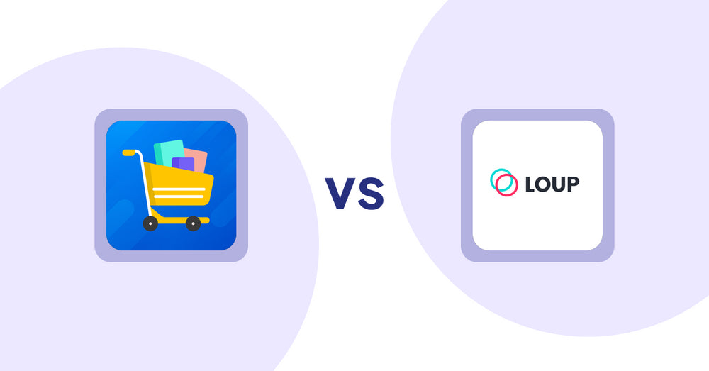 Shopify Product Display Apps: Prezen Wholesale Order vs Loup: Sell on Instagram