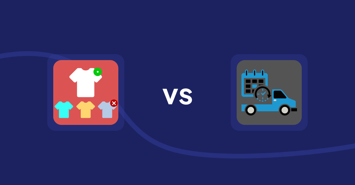 Shopify Product Display Apps: ST: Product & Collection Sort vs H3 Estimated Delivery