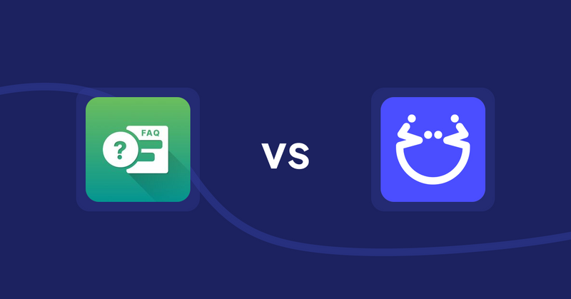 Shopify Product Display Apps: FAQ Expert: Product FAQ vs Pasilobus Wishlist Supply List