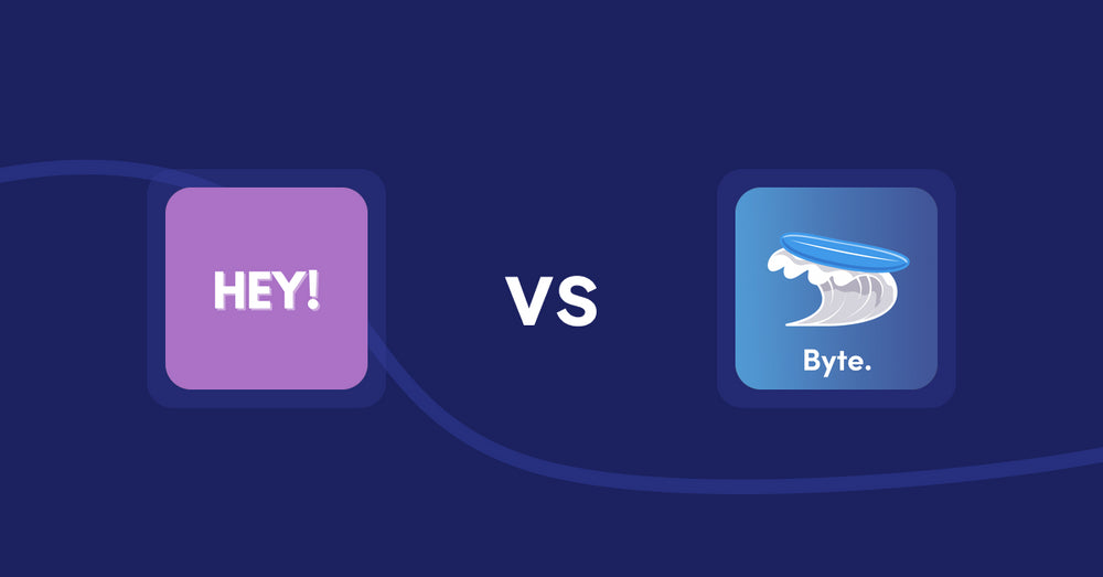 Shopify Product Display Apps: Hey! Product Page Banner & Text vs. Subcollection Category Surf