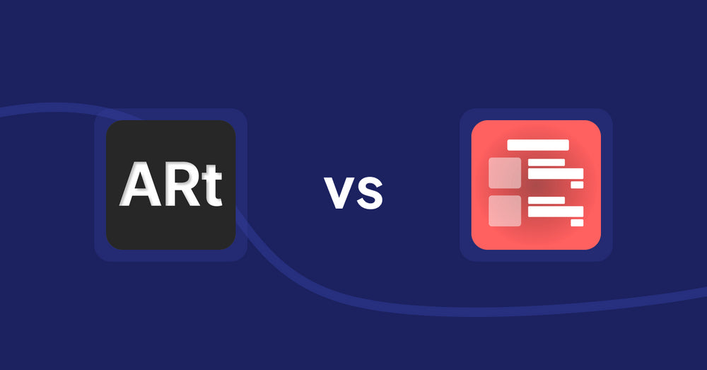 Shopify Product Display Apps: Wall Art Viewer AR vs. Menulog