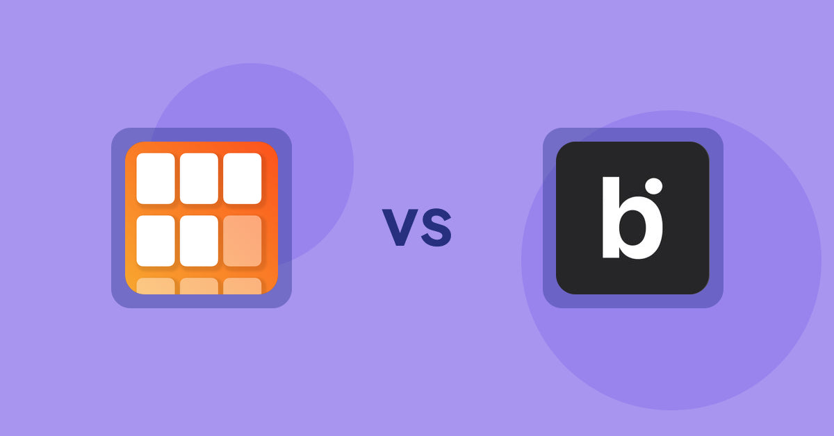 Shopify Product Display Apps: Scroll Bee ‑ Infinite Scroll vs bitAI: Advance Sort Collection