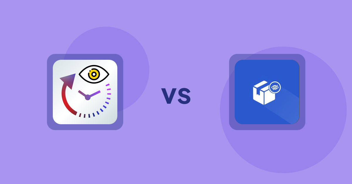 Shopify Product Display Apps: JustViewed ‑ Recently Products vs Addify ‑ Hide Products