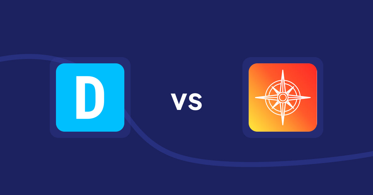 Shopify Product Display Apps: Dual Price Display by T2 vs Compass Navigation