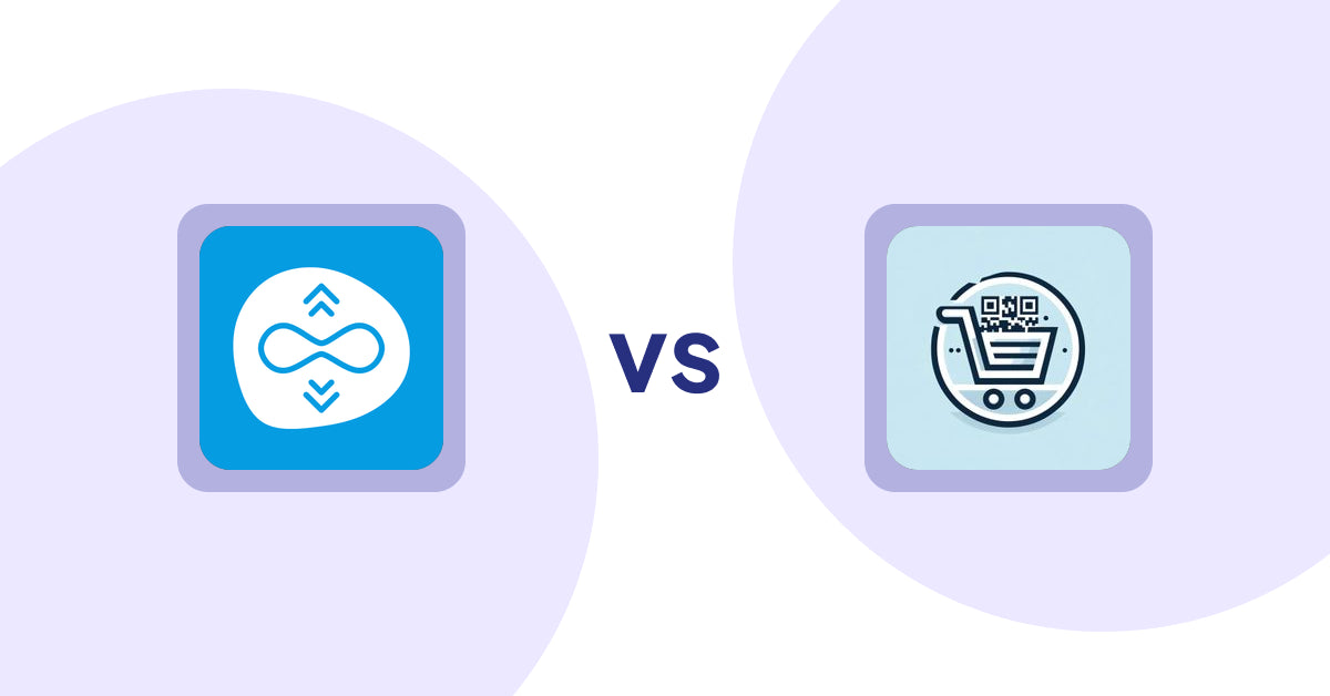 Shopify Product Display Apps: Scroll Freely: Infinite Scroll vs QR Cartify