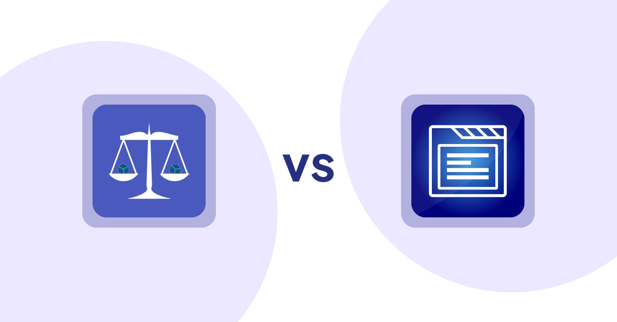 Shopify Product Display Apps: Equate ‑ Product Compare vs My Tabs 2.0