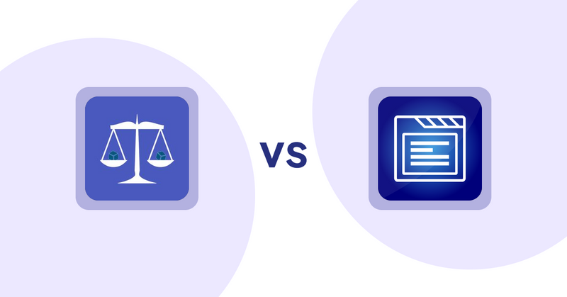 Shopify Product Display Apps: Equate ‑ Product Compare vs My Tabs 2.0