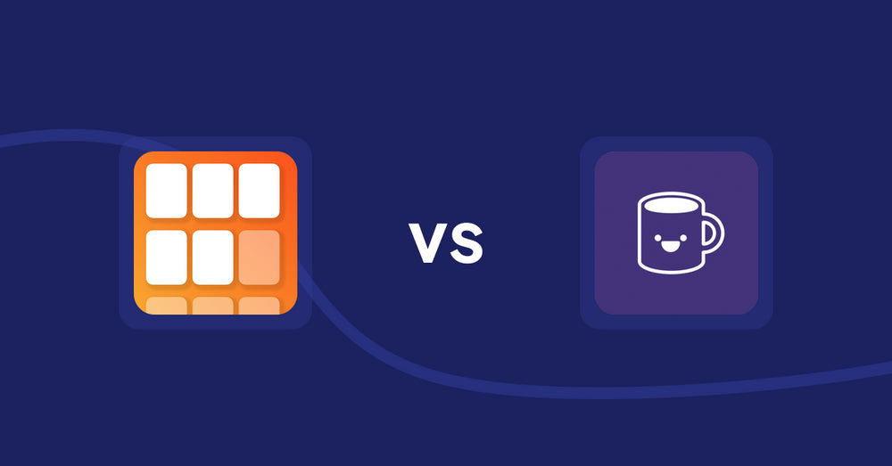 Shopify Product Display Apps: Scroll Bee ‑ Infinite Scroll vs Mugshot Bot