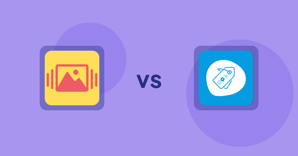 Shopify Product Display Apps: Slidy Testimonial Carousel vs. Extendons Product Tag Images