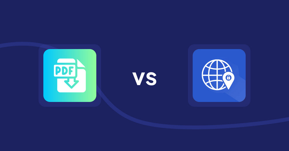 Shopify Product Display Apps: Hukify ‑ PDF Catalog Printer vs Addify ‑ Country Restrictions