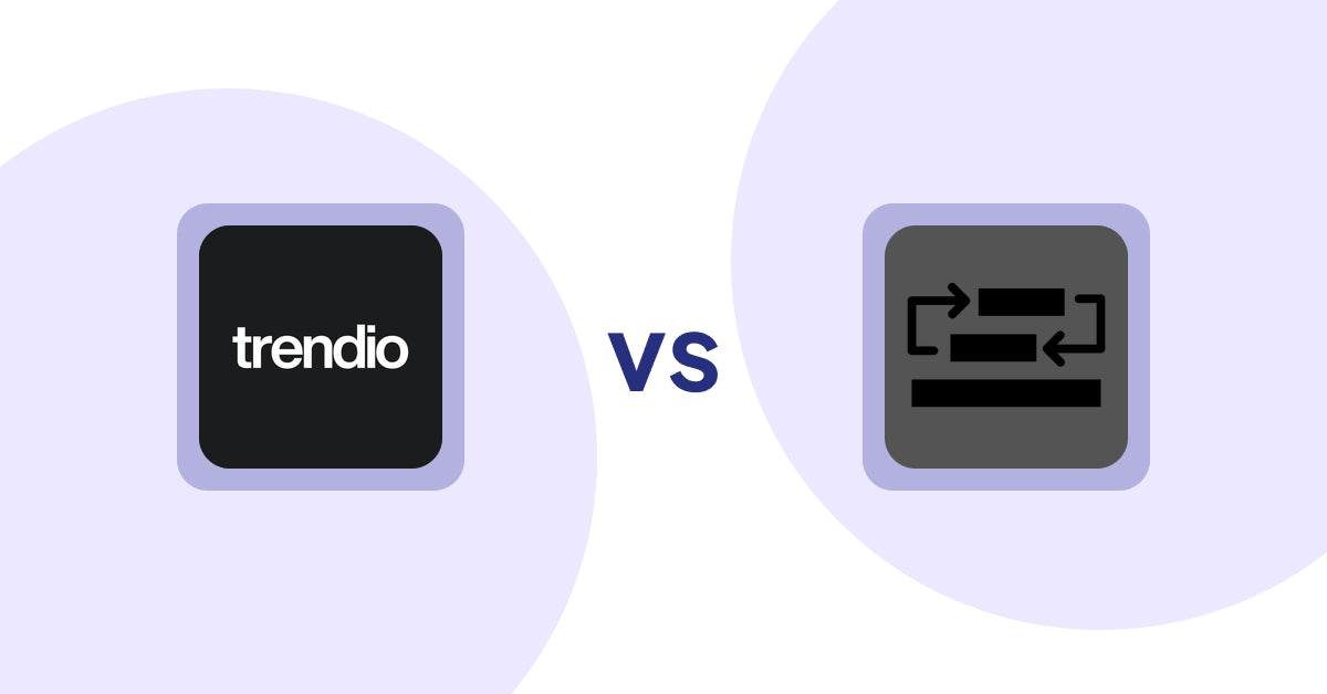 Shopify Product Display Apps: Trendio vs Sortyfi Collection Merchandise