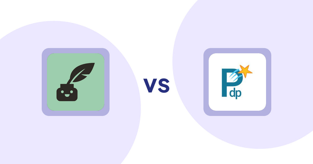 Shopify Product Display Apps: Copybuddy vs PDP Star