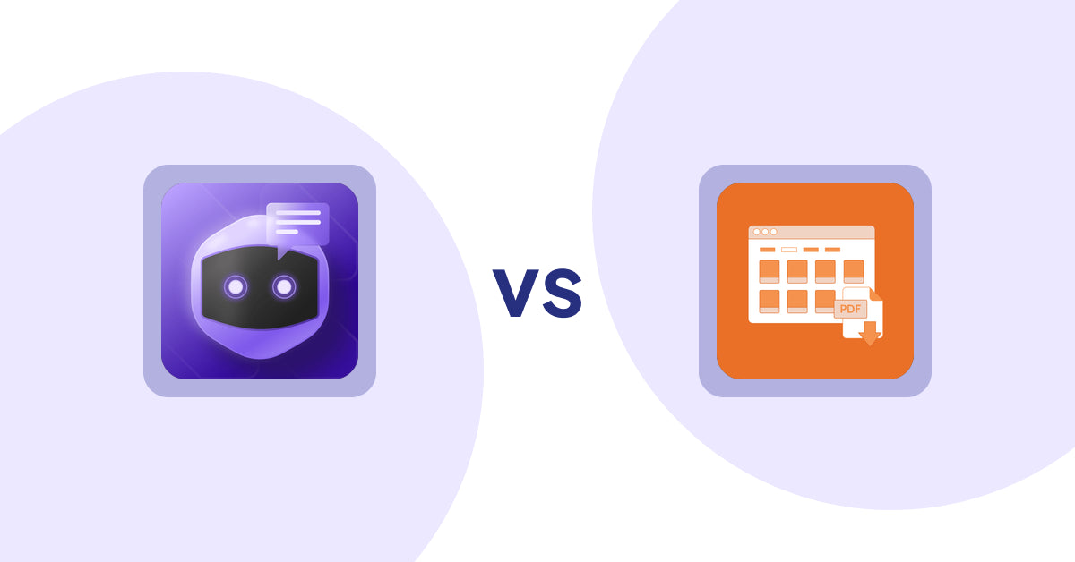 Shopify Product Display Apps: ChatGPT AI Content Generator vs Meetanshi PDF Product Catalog
