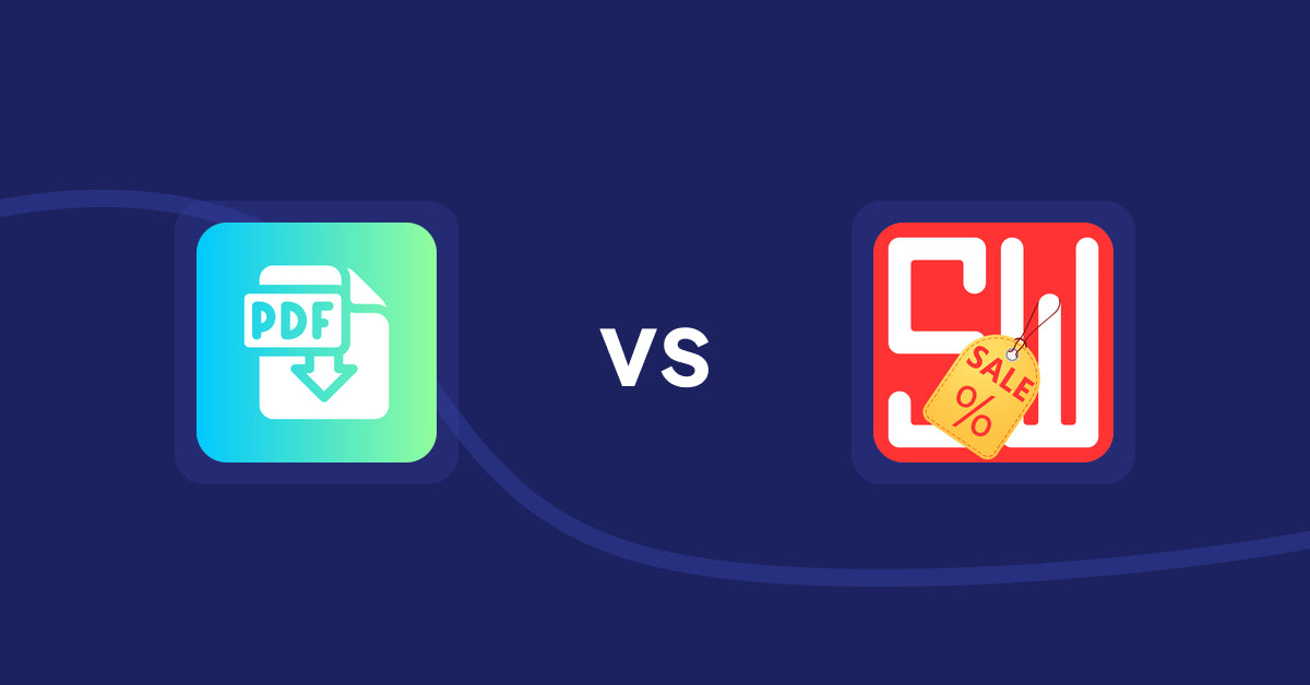 Shopify Product Display Apps: Hukify ‑ PDF Catalog Printer vs Super Watermarks ‑ Badges