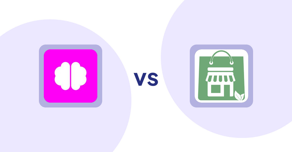 Shopify Product Display Apps: Brainy: AI SEO & Content Boost vs Greeniemart