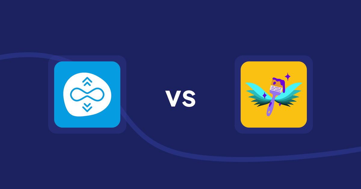 Shopify Product Display Apps: Scroll Freely: Infinite Scroll vs Badgfly ‑ Product Personalizer