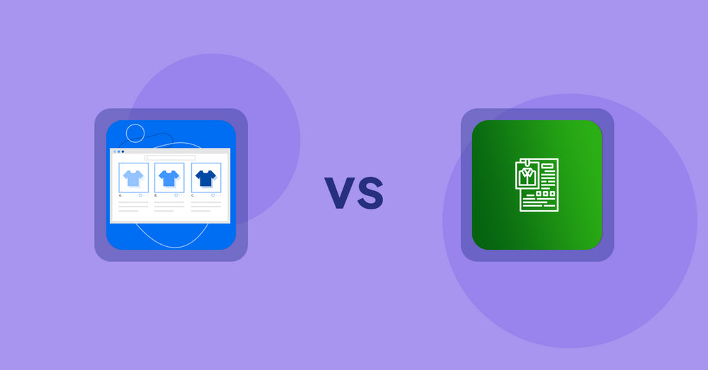 Shopify Product Display Apps: Hura Product Showcase Builder vs OC Product Size Chart