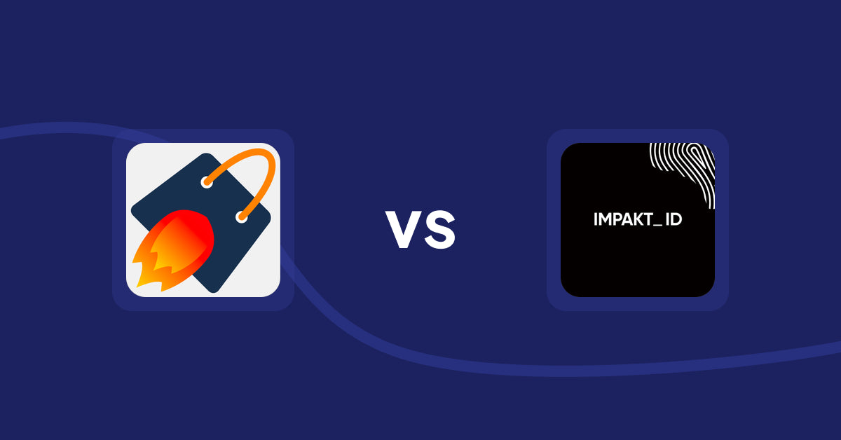 Shopify Product Display Apps: Cross Sell & Upsell Pro vs. IMPAKT ID: fashion CO2 tracker