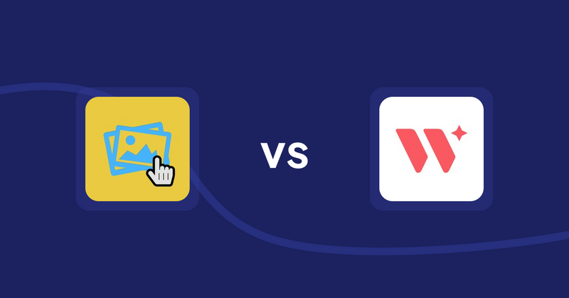 Shopify Product Display Apps: Singleton | Second Image Hover vs. Wizart Visualizer