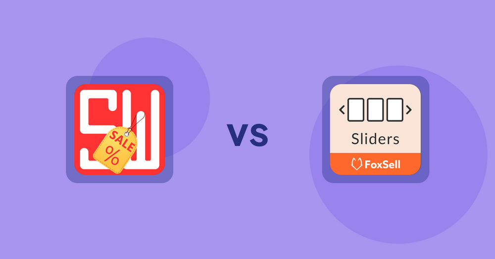 Shopify Product Display Apps: Super Watermarks ‑ Badges vs FoxSell Slider & Carousel