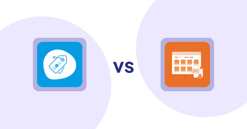 Shopify Product Display Apps: Extendons Product Tag Images vs Meetanshi PDF Product Catalog
