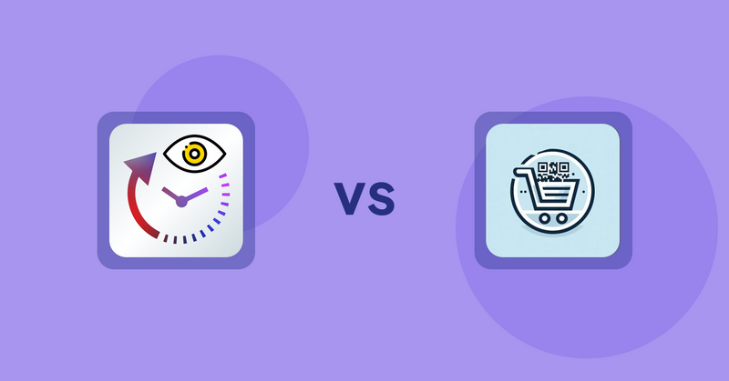 Shopify Product Display Apps: JustViewed ‑ Recently Products vs QR Cartify