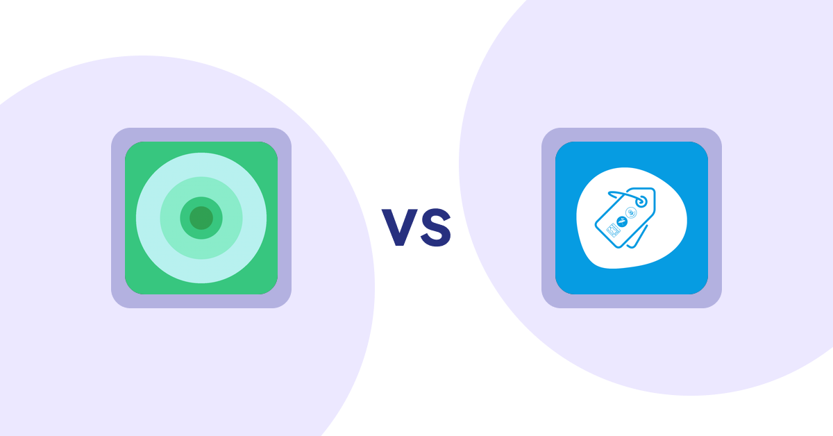 Shopify Product Display Apps: Hey!Scarcity Low Stock Counter vs Extendons Product Tag Images